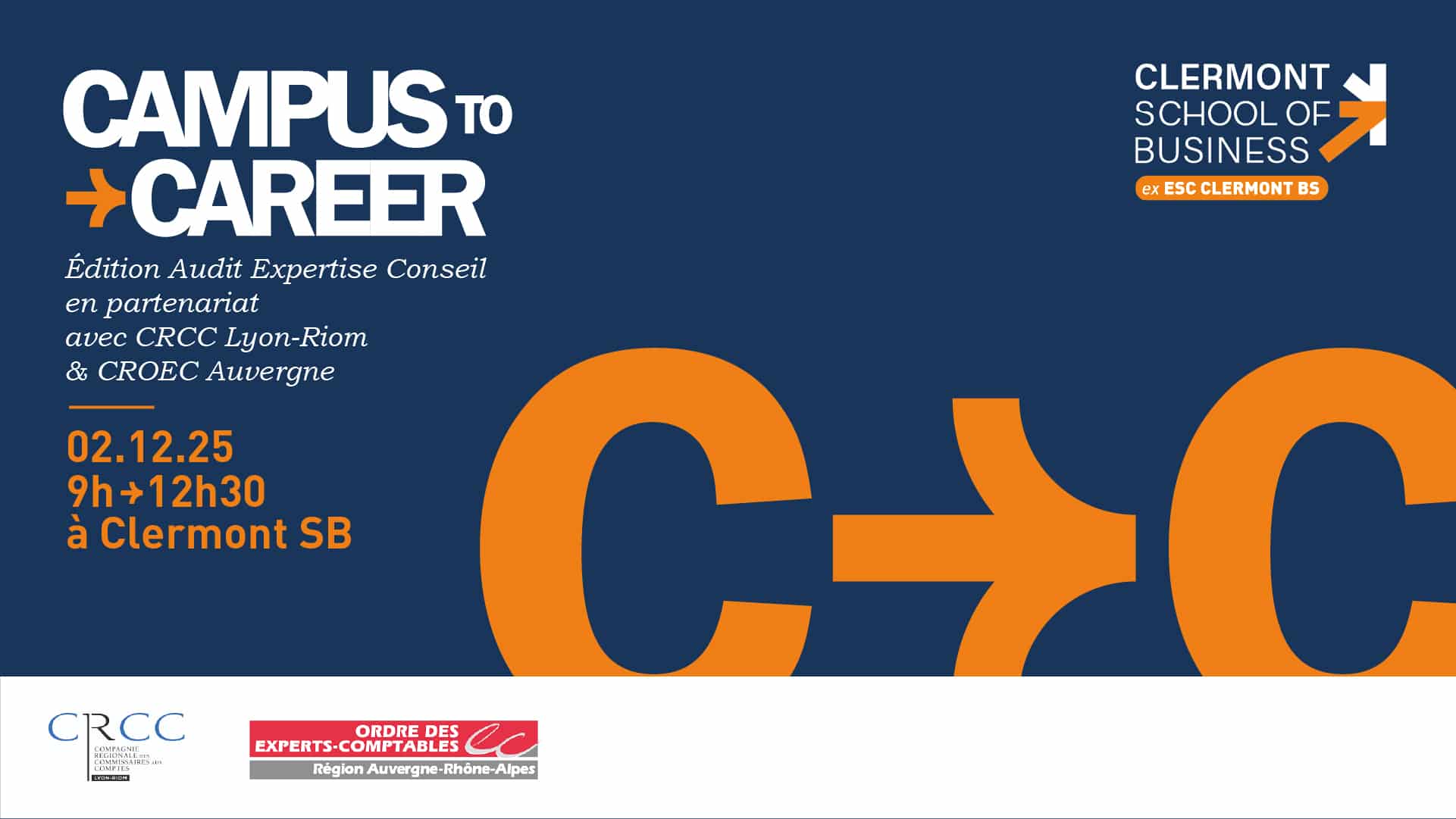 Matinale “Campus to Career” - Clermont School of Business